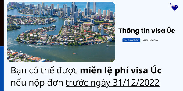Miễn lệ phí xin visa Úc