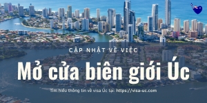 Cập Nhật Về Việc Mở Cửa Biên Giới Úc Tháng 03/2022